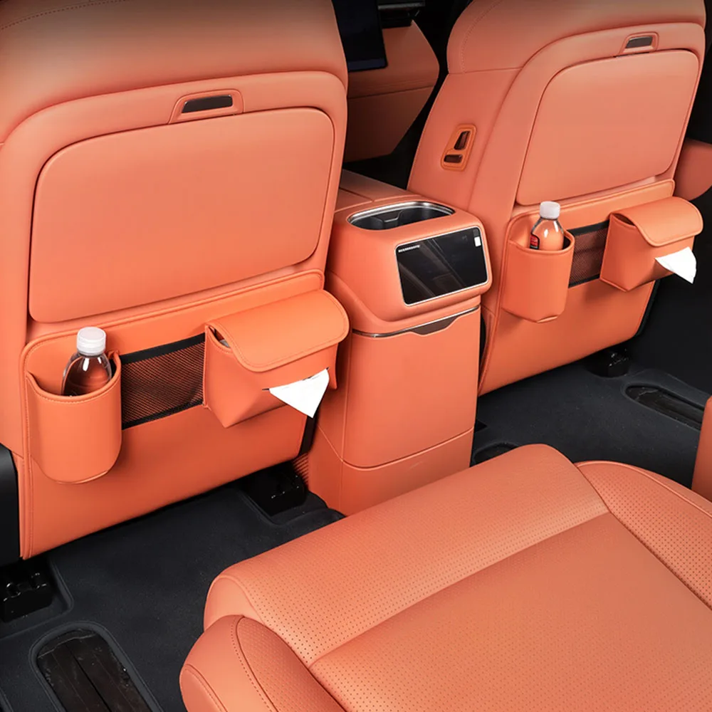 

Multi Functional Seat Back Anti Kick Pad Car Modification Accessories For Lynk & Co 900 2025 2026 Original Color Leather Pad