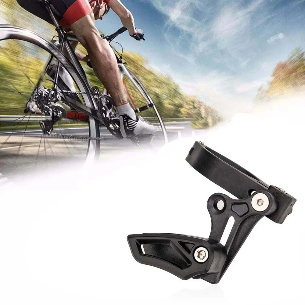 

Bike For E type Bicycle Accessories MTB 31.8 34.9mm Clamp Chain Stabilizer Bicycle Chain guide Tensioner Bike Chain Guide