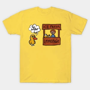 Herren und weibliche Kurzärärmelte-Baumwoll-T-Shirt, atmungsaktive Bluse, Freizeit, Kinderstraße, Eis frisch, lmonade hergestellt alle Trauben, lustige Persönlichkeit 8 Hauptverkaufshemd - №8