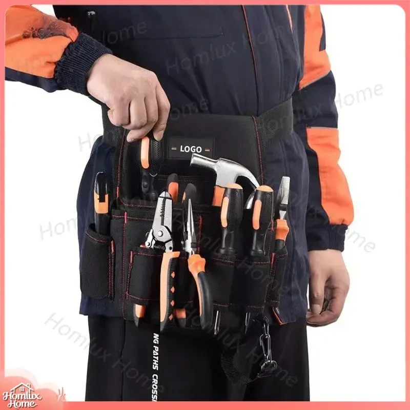 Portable Quick-Hanging Multi-Functional Tool Safety Fanny Pack for Electricians Woodworkers Maintenance Workers Heavy Duty
