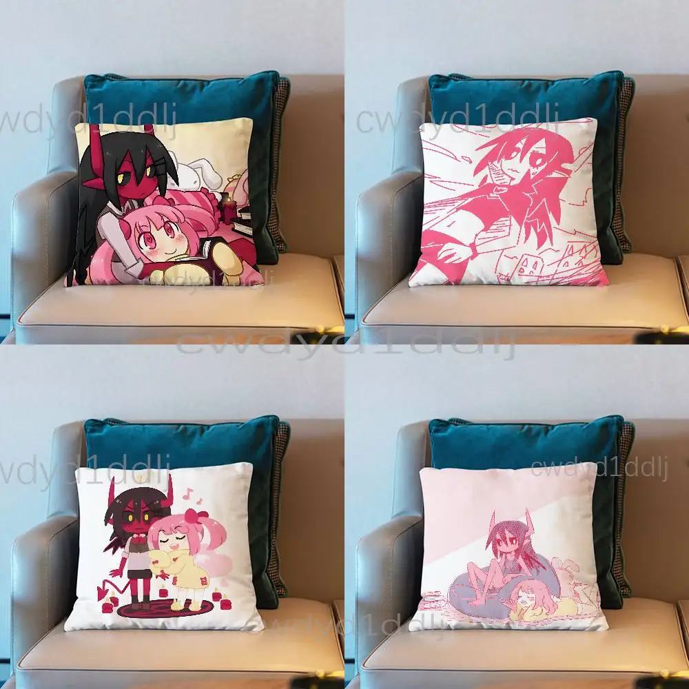 

C-Contract D-Demon Game Cushion Cover Pillow Cover Decor Pillowcase Printed Cushion Case For Couch