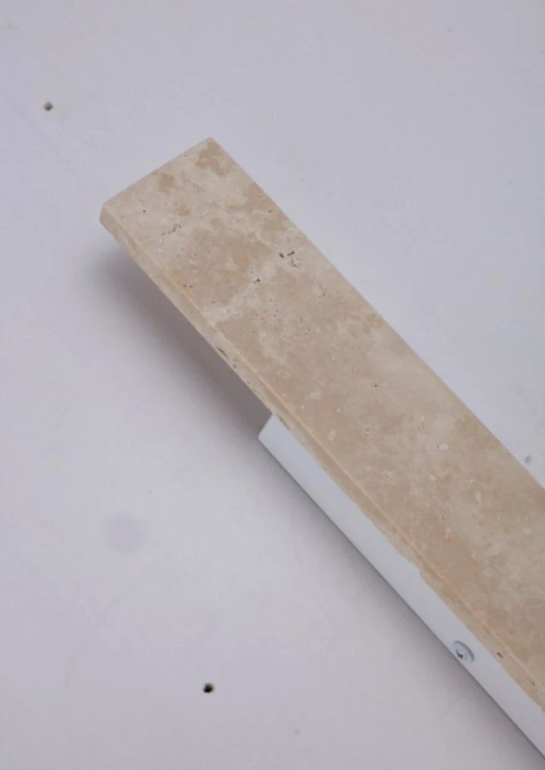 Rectangle Natural Marble Wall Lamp G9 Bulb Indoor