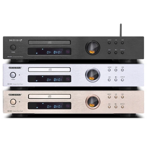 전문 발열 등급 HIFI CD 플레이어, 순수 CD 무손실 음악 플레이어, 무선 블루투스 USB 무손실 레코드 튜브 오디오 플레이어 