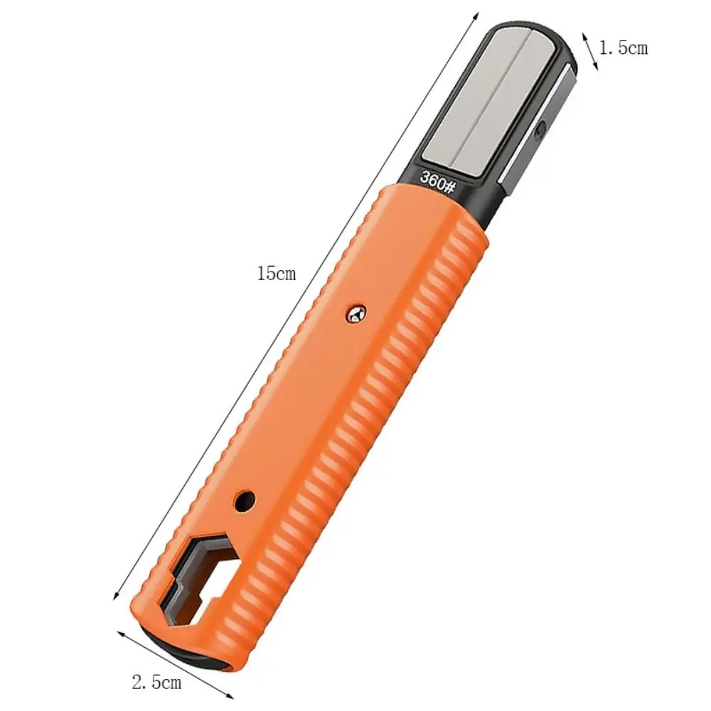 Generally Applicable Sharpening Stone High Efficiency Grinding Portable Sharpening Tool Opening Wrench Plastics Mini Sharpener