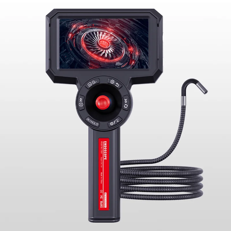 

Industrial endoscope 720° rotation for car maintenance, pipeline inspection, photo and video recording