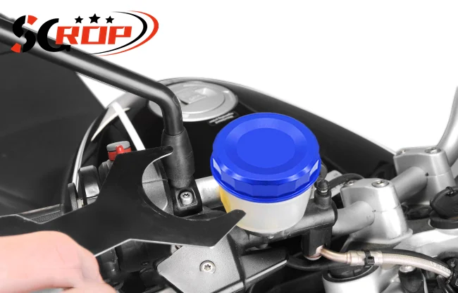 MT09 2024 New CNC Front Fluid Tank Oil Cap For YAMAHA MT-09 mt09 20-24 Brake Cylinder Reservoir Oil Cover Motorcycle Accessories