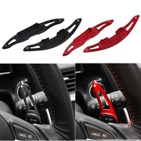 Extensiones de Palanca de Cambios para Volante, Cubiertas para Mazda 3 6 Axela CX3 CX5 MX5 CX9, Accesorios de Decoración Interior de Aluminio, 2 Piezas