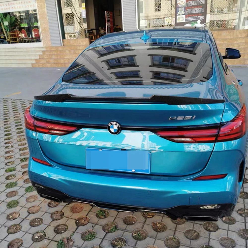 FOR BMW 2 Series F44 4Door M4 Style Carbon fiber Rear Spoiler Trunk wing 2020-2023 FRP Forged carbon