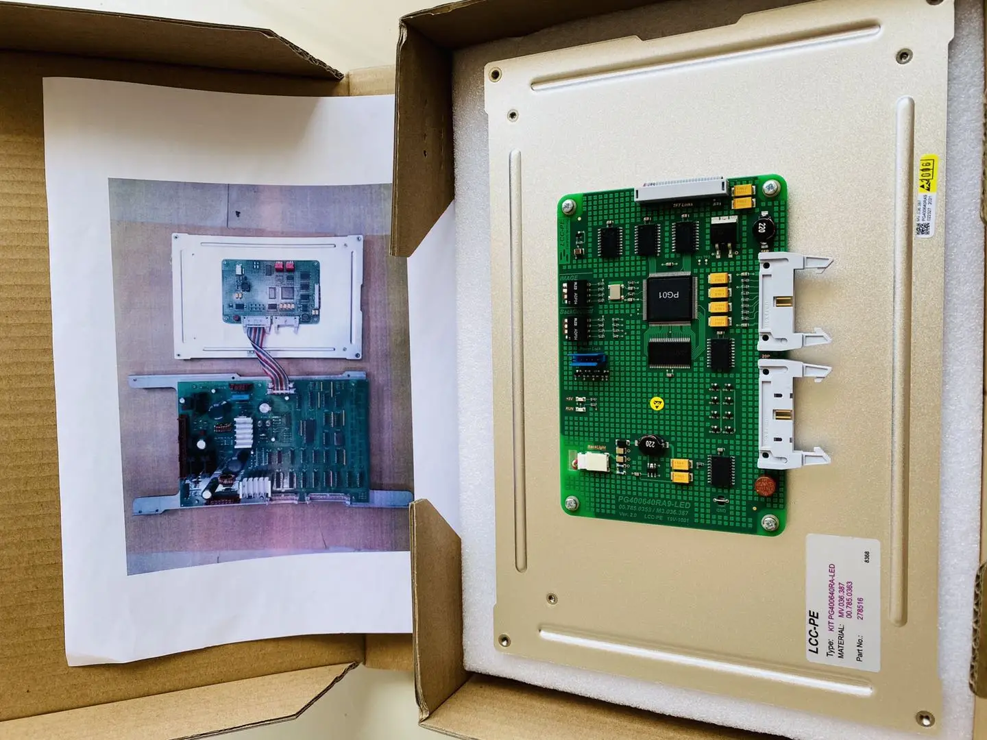 Best Quality PG640400RA4 MD400F640PD1A MV.036.387 00.785.0363 Display Screen SM102 CD102 SM74 CP Troni c Display TFT Display