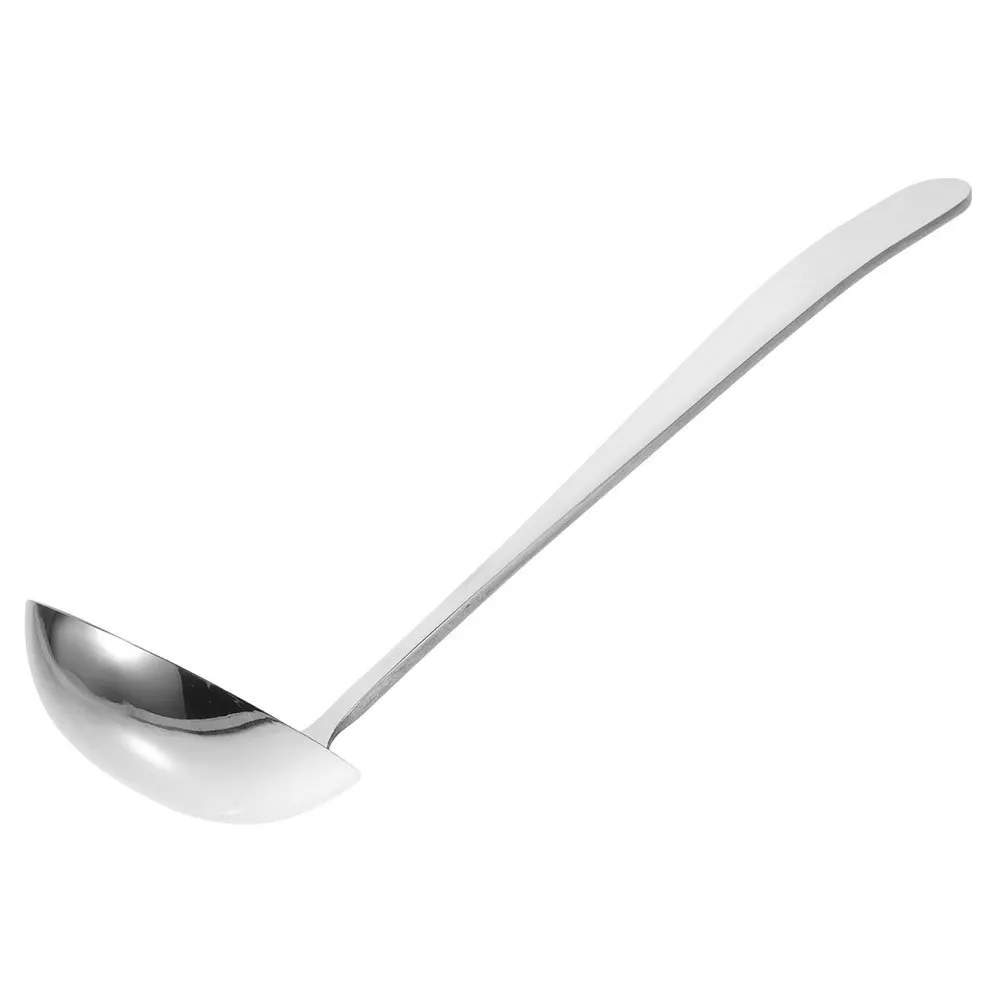 

Stainless Steel Soup Spoon 20Cm Long Handle Thick Food Scoop Tool Hot Pot Kitchen Utensil Convenient Dinner Spoon Kitchen
