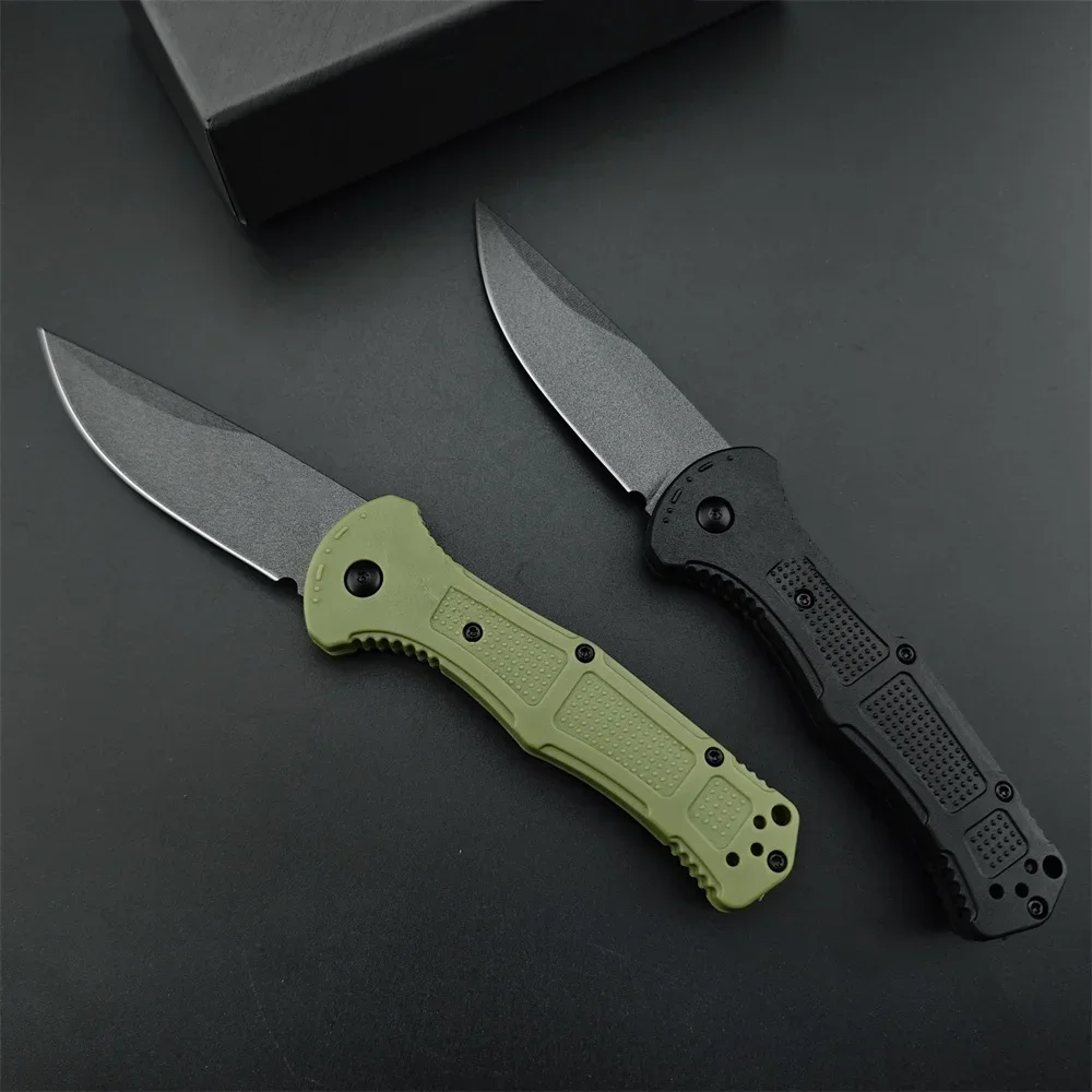 Utility 9070 Claymore Folding Knife D2 Blade Nylon Fiber Handle Sharp Tactical Knives Hunting Survival Pocket Knife EDC Tool