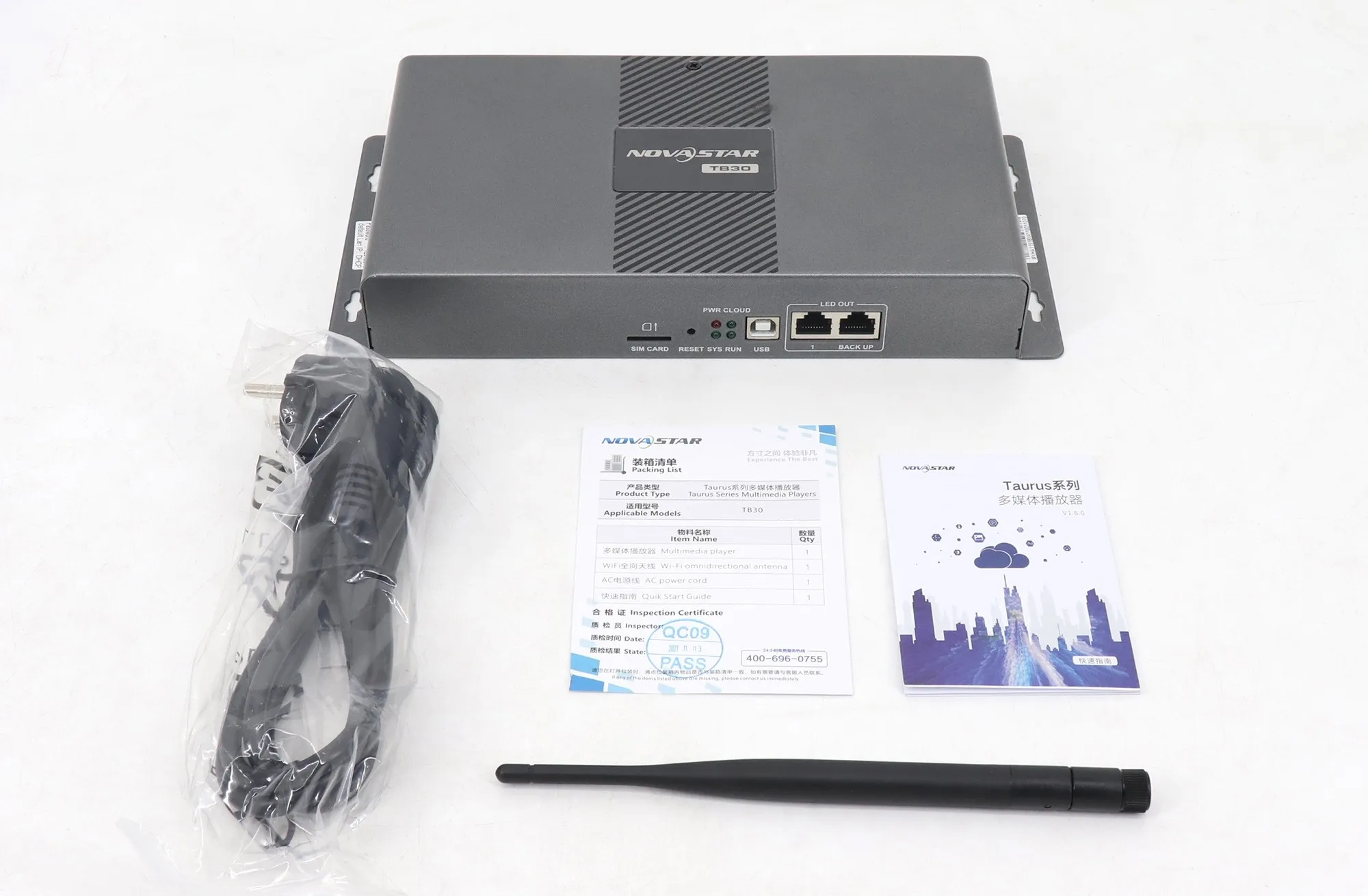

Novastar TB30 Novastar Taurus TB30 Multimedia Players