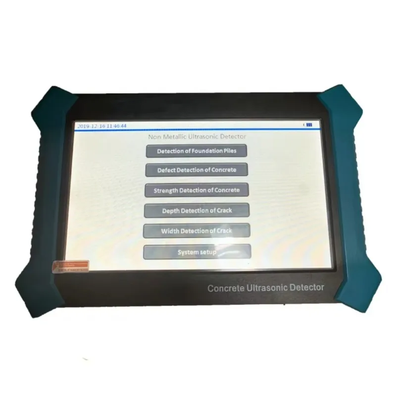 Non Metallic Ultrasonic Detector,Handheld sound Price for Ultrasonic Pulse Tester Multi Pipe Pile