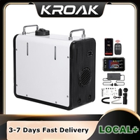 Hcalory 12V Car Parking Heater 5-8KW Efficient Vehicle Heating White Vertical Folding Handle bluetooth 240V Diesel Air Heater