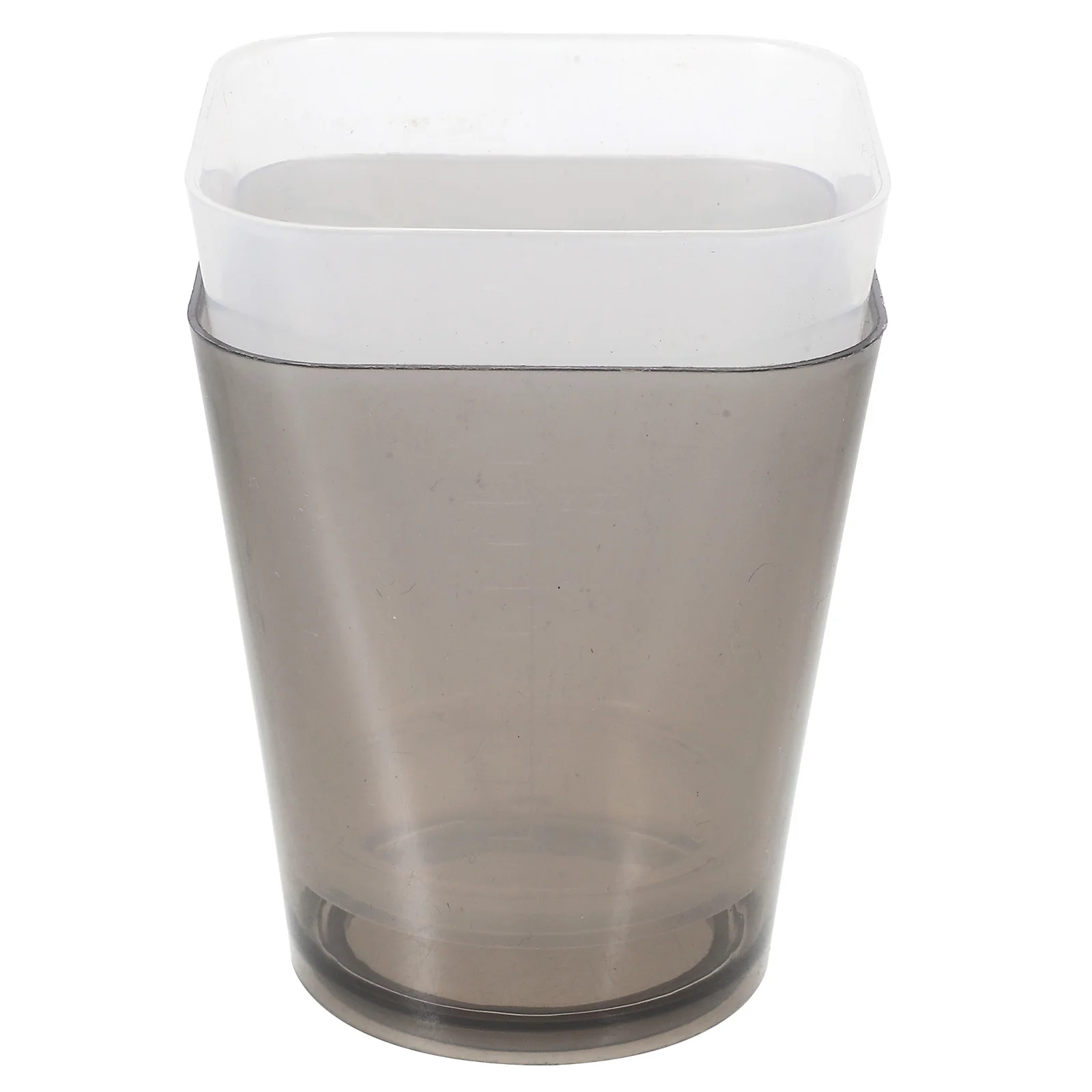 

2 pcs Cups Thickened Lightweight Translucent Pitcher Square Mouth Easy Read Markings Home Kitchen Diy Craft Flat Base