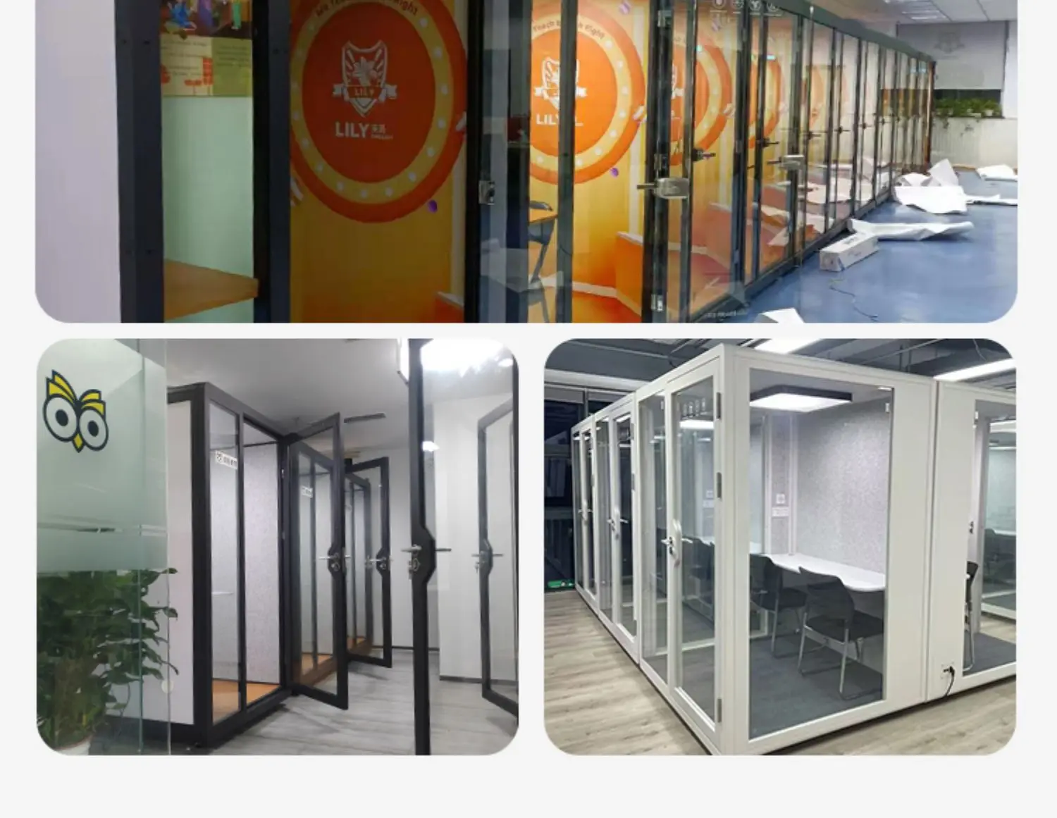 استوديو تسجيل قابل للإزالة، تيار مباشر، غرفة عازلة للصوت، غرفة البيانو المنزلية، كابينة هاتف مكتبية صامتة