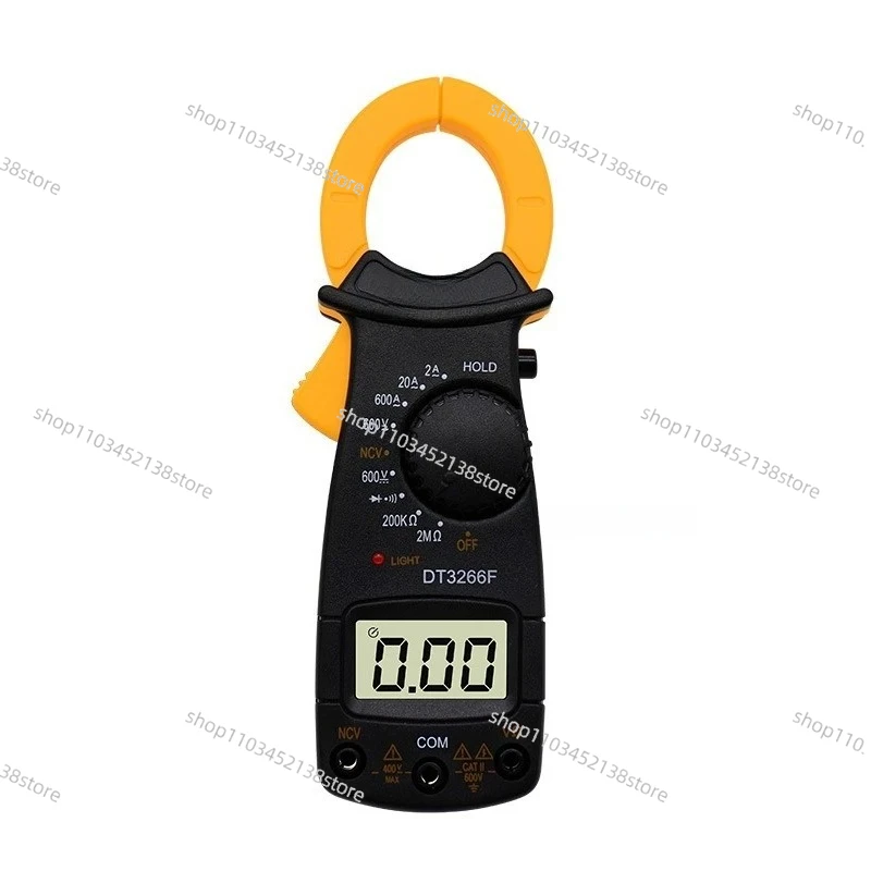 

DT3266L Clamp Multimeter Digital Display Clamp Meter with Buzzer Firewire Resistor 3266F