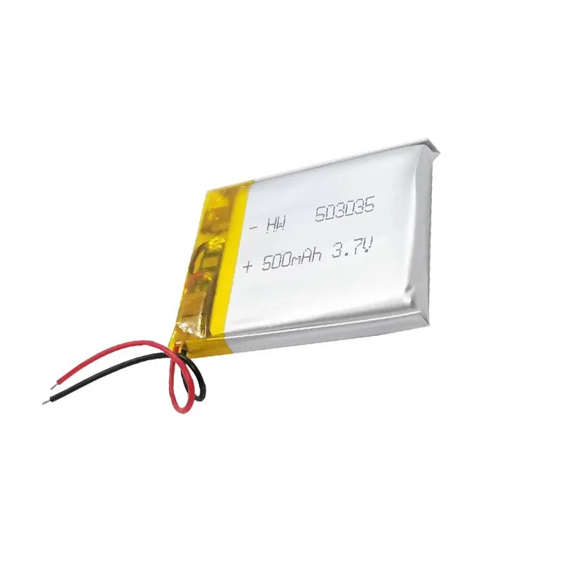 Kaufen mehr wird billig hw503035 3,7 v 500mah intelligente tragbare elektronische Uhr Polymer Lithium Batterie elektrische Haars chneide maschine