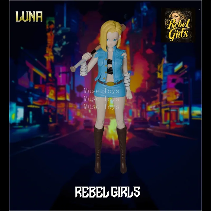 ヒットトイズ 反逆の少女 1/12 SHF ヘルファントン ニカ ブルマ ヴェンジェンスエンジェル ルナ 人造人間18号 アニメアクションフィギュア モデルコレクター