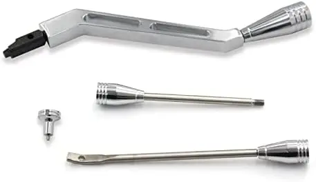 

Chrome Shifter Lever Turn Signal Kit for GM 1967-1994 - Chevy, Buick, Olds, Pontiac, Cadillac Compatible
