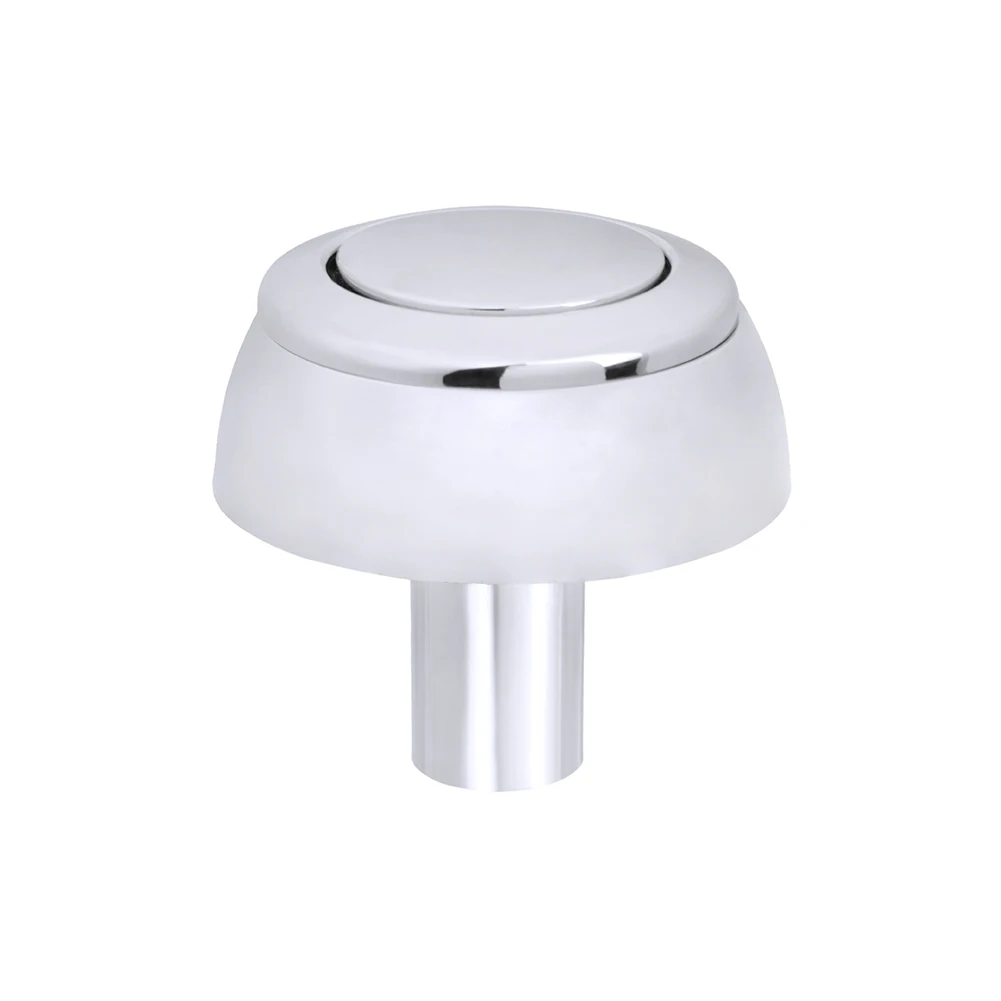 

Toilet Tank Round Stem Button ABS Single Flush Toilet Button For Siamp For Storm 33A Water Saving Button Flush For 34335077