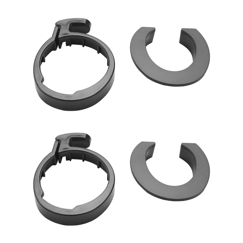 2X Circle Clasped Guard Ring Buckle For Scooter Xiaomi M365,Plastic Round Guard Mount Replacement Accessories