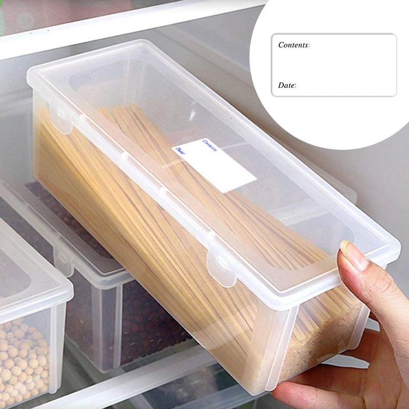 10 Sheets Date Food Sticker Labels Removable Refrigerator Food Storage Expiration Date Labels Self-Adhesive Freezer Labels