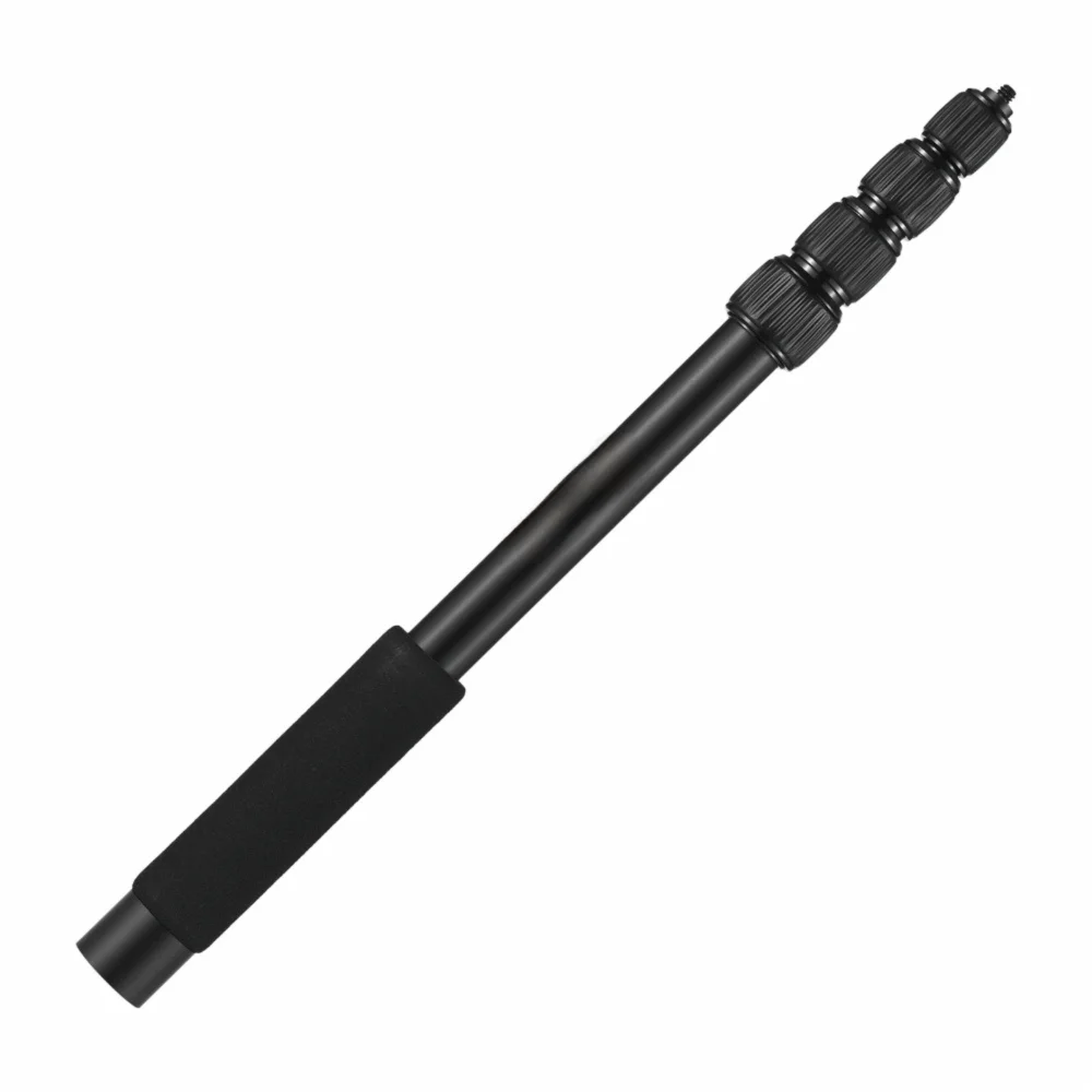 1pc 1/4 Inch Screw Mic Boom Arm Locking System Aluminum Alloy Microphone Boom Pole Handheld Mic Boom Pole For Interview