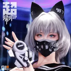 Game Cyberpunk Cosplay Mask Music Festival Fantastic Sci-fi mechanical mechs Mask Halloween Carnival Mask