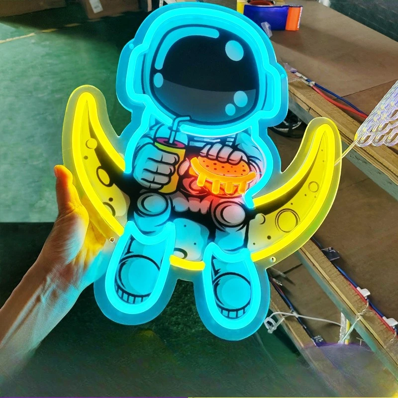 LED neon light luminous characters creative modeling night light, decorative signs