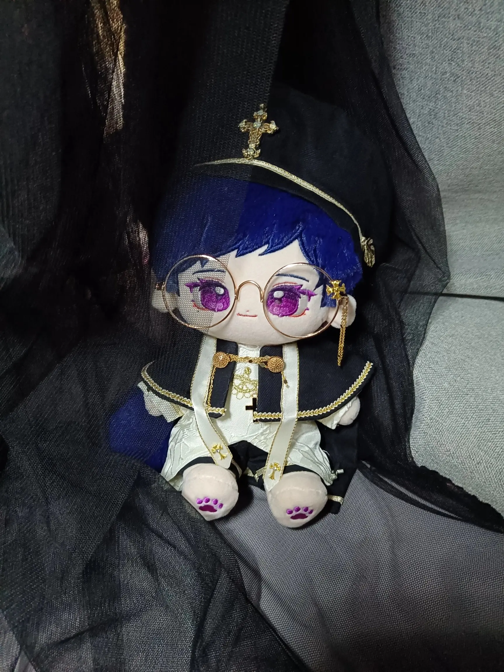 

20cm Fushimi Yuzuru Plush Toy Es Cotton Doll Naked Cotton Dolls Ensemble Stars あんさんぶるスターズ! Cosplay Cartoon Plush Toys