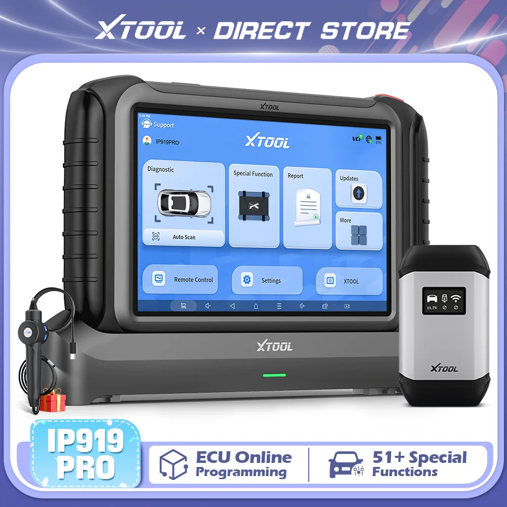 XTOOL InPlus IP919PRO – Najlepszy skaner diagnostyczny 2025 roku