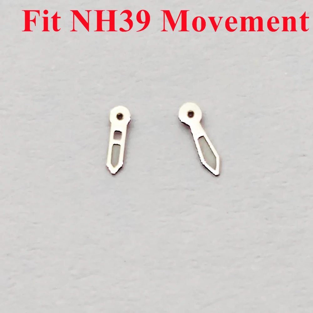 RICHUS NH39 Watch Hands Gun Silver Blue Rose Gold Watch Hands Green Luminous Fit NH39 Movement Watch Accessories Parts