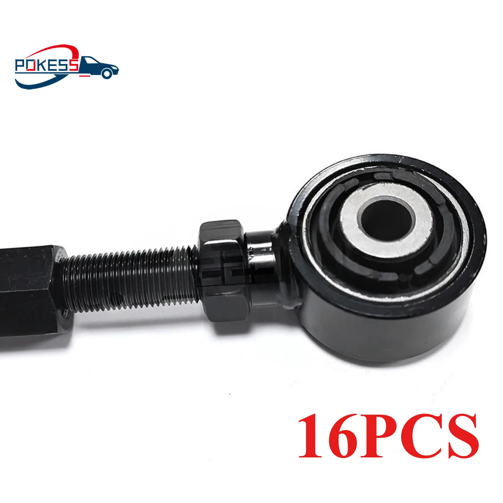 BV615K743AA 16pcs Adjustable Rear Suspension Tie Bar Link Control Arm for Ford Focus Mk2 MK3 2005-2014 KUGA MK2 2013-2019