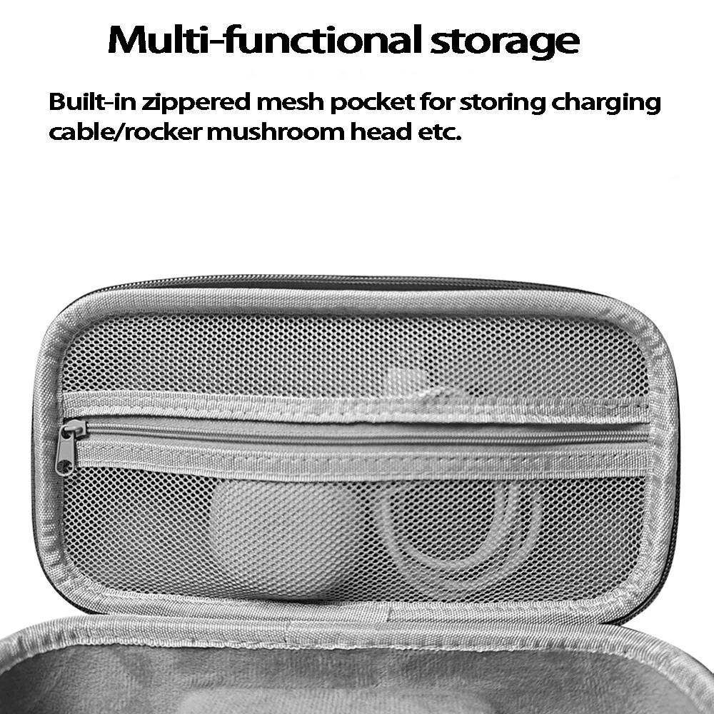 

Hard Portable Carrying Case for Gamesir G8 Galileo New Game Controller and Accessories Storage Bag Double Zipper Black