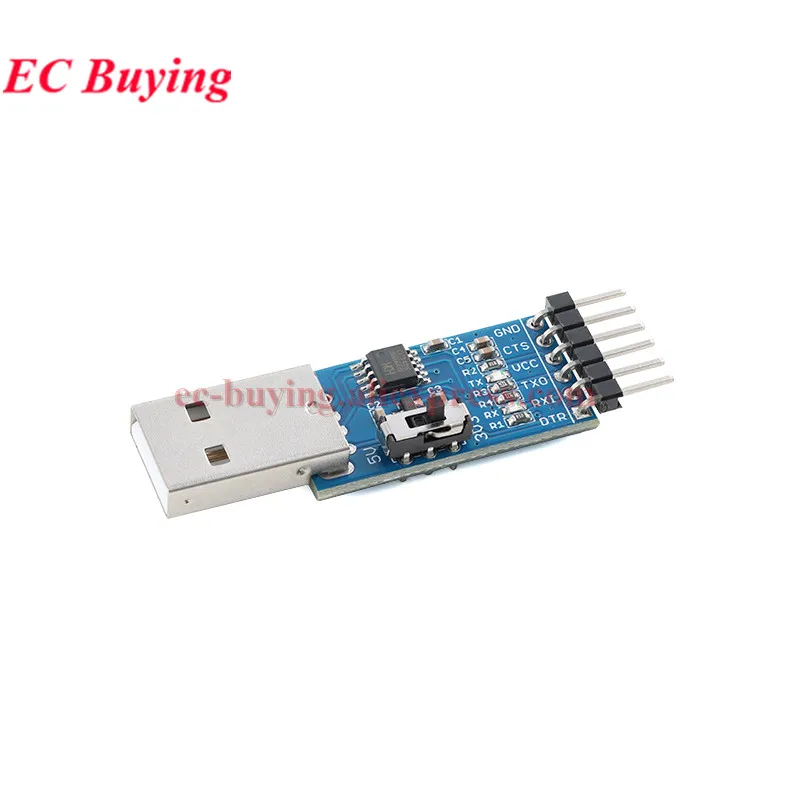 1Pc-5Pcs CH340K Pro Mini Programmer USB to TTL Serial Port Programmer Downloader Debugger STC Programmer
