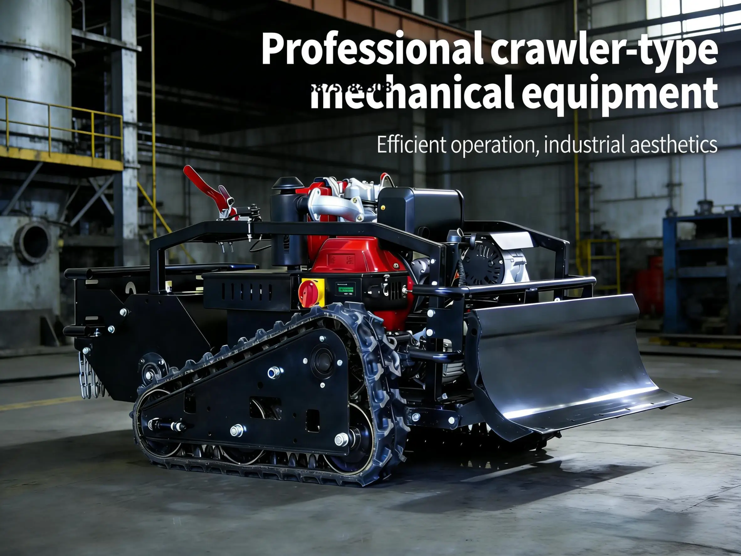 Crawler-type Remote-controlled Lawn Mower 580 Conquer Any Terrain, Cut with Precision, Operate with Ease