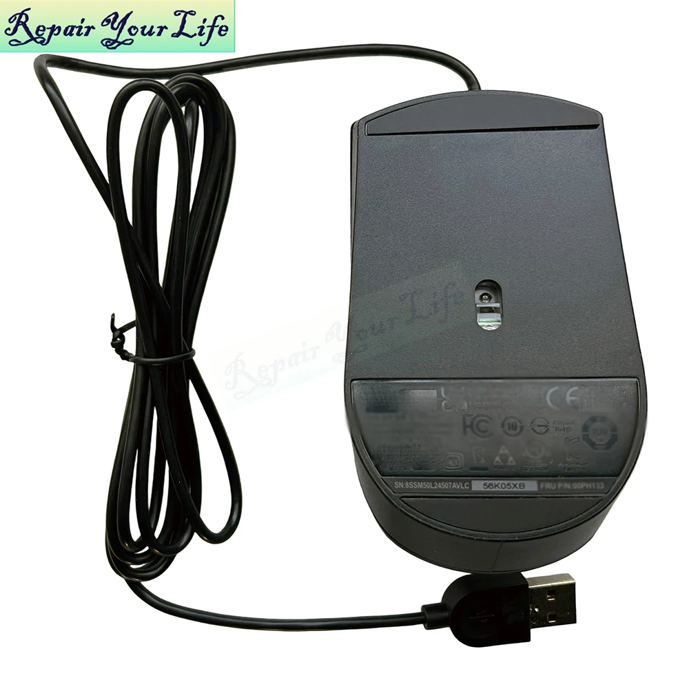 00PH133 USB Optical Mouse For Lenovo V530-24ICB V530-22ICB V530-15ICB 15ICR V530s-07ICB V330-20ICB Desktop Computer Wheel Mouses