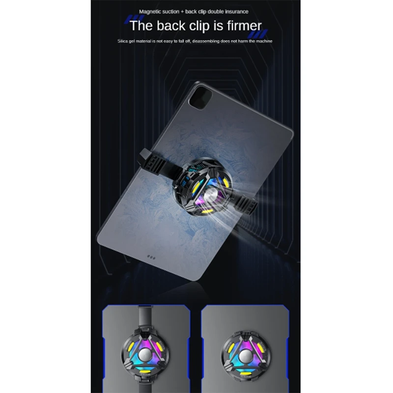 Flat Panel Cell Phone Radiator High Power Icing Radiator Cell Phone Cooling Artifact Speed Cold