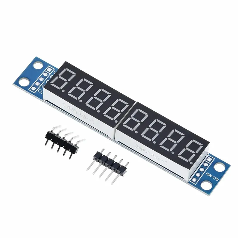 MAX7219 CWG 8-Digit Digital Tube Display Control Module Red Three IO for Arduino MAX7219 CWG 8-Digit Digital Tube Display Contro