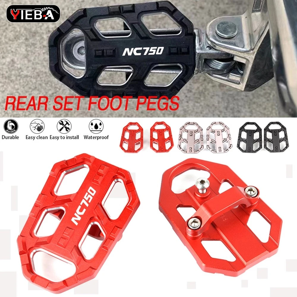 

2026 Motorcycle Accessories Footrest Foot Peg Rider Wide Footpegs For HONDA NC750X NC750S NC750 NC 750 S/X 750S 750X 2014 - 2025