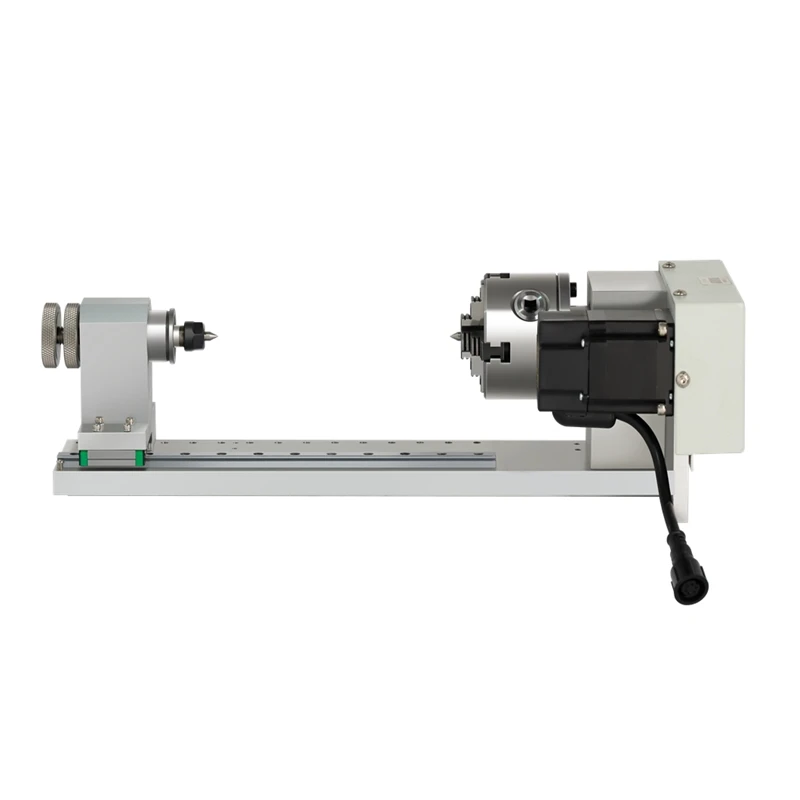 

CNC Slide Rail 4th Axis Rotation Axis CNC Dividing Head CNC 3D Engraving Tools for Engraving Milling Machine