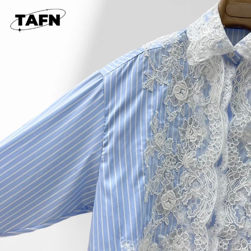 Camisa con cuello y lazo para mujer, blusa elegante de manga larga para oficina. Camisa asimétrica para mujer, blusa holgada a la moda AF2639