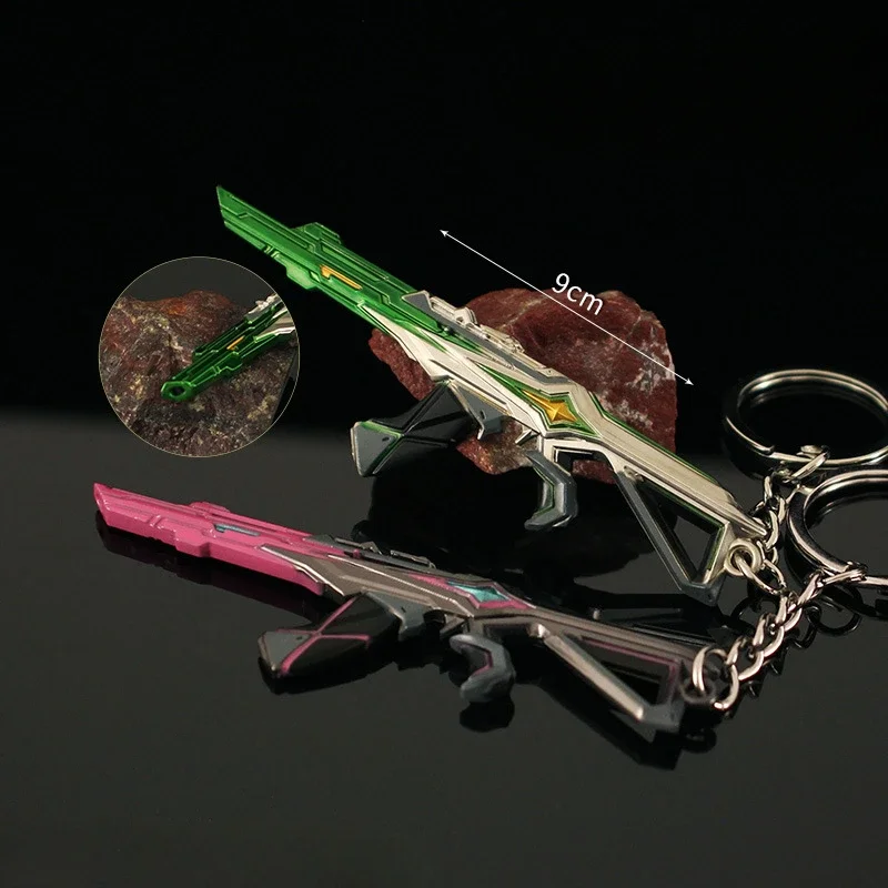 Valor ant Waffe Komet Vandal Modell Reaver Messer Metall Spiel Peripherie Samurai Schwert Zubehör Schlüssel bund Handwerk Legierung Geschenke Spielzeug