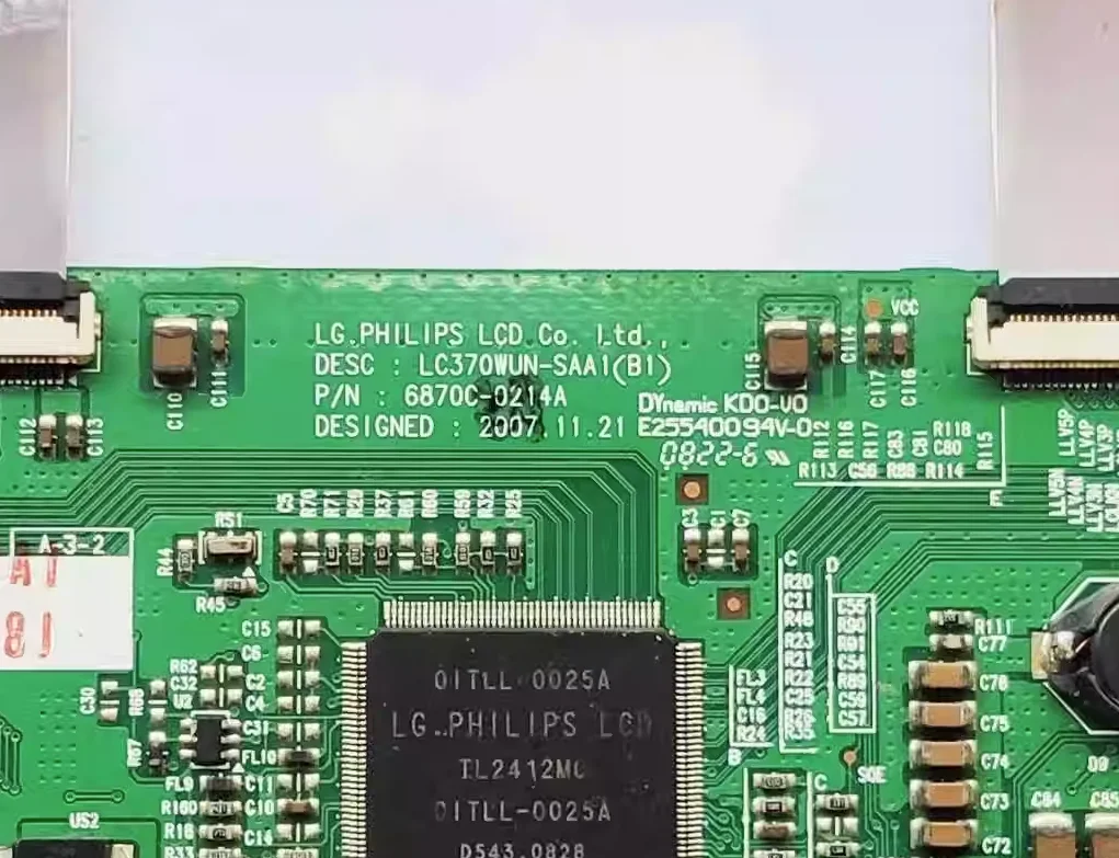 Livraison gratuite! Carte mère pour écran LG, 6870C-0214A t-con, LCino 0WUN (SA) (B1), SAA1, fonctionne bien