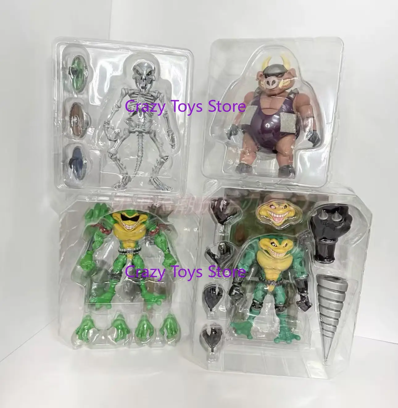 

In Stock Megalopolis 1/12 6 Inch Action Figure Premium DNA Battletoads Wave 1 Anime Figure Collectible Gift