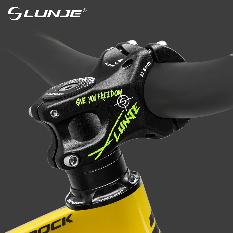 MTB Road Bike Stem 31.8*45mm Aluminum Alloy Bicycle Stem Ultralight Quick Release Short Handlebar Risers Bicycle Accessories