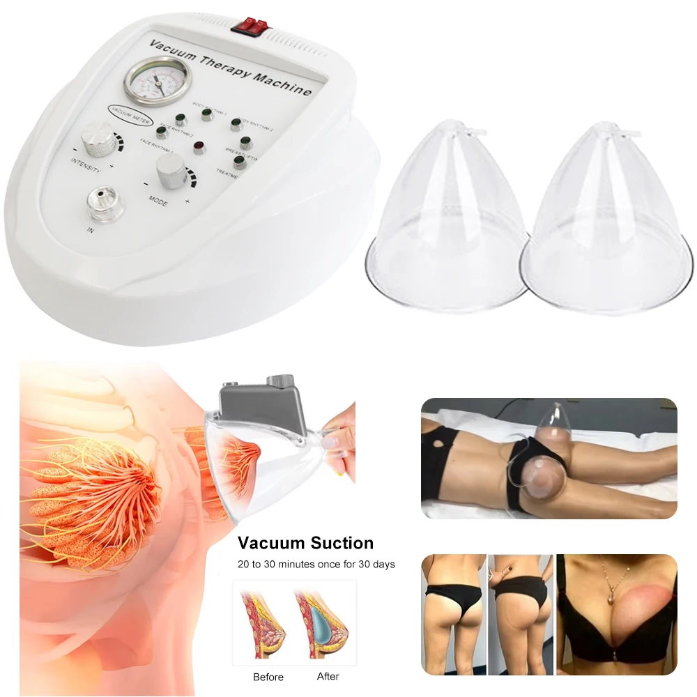 Vacuum Massage Therapy Machine Enlargement Pump Lifting Breast Body Shaping Massage Cup Firming and Lifting Beauty Equipment