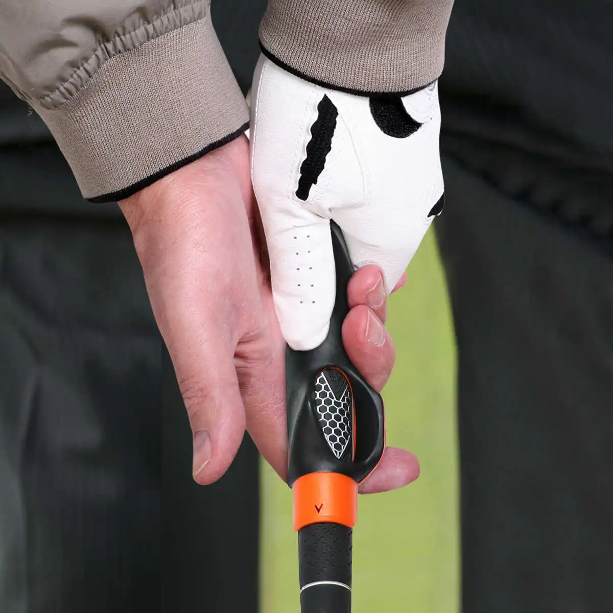 

Golf Hand Grip Practice Tool for Beginners to Correct Grip Posture, Swing Practice Tool, Golf Supplies