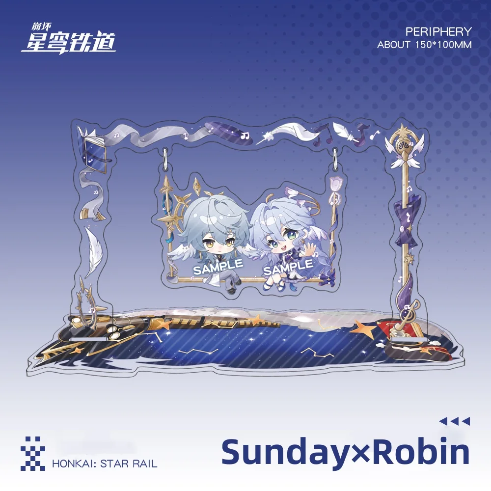 New Honkai: Star Rail Character Stand Swing Style Phainon Mydeimos Cartoon Anime Acrylic Tabletop Desk Ornament Game Cute Gift - Image 5